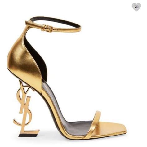 ysl heels gold|ysl heels images.